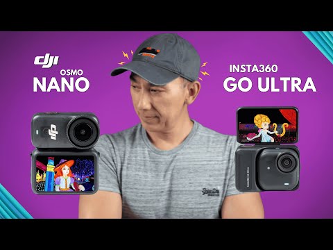 DJI Osmo Nano vs Insta360 Go Ultra: The BEST Compact Action Camera
