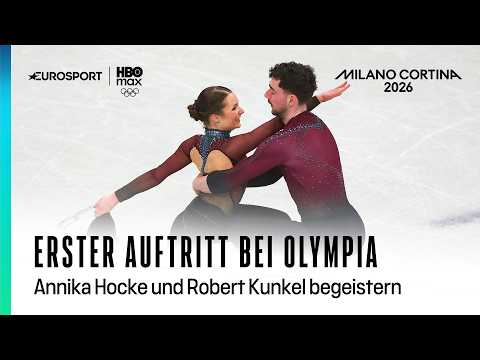 Annika Hocke and Robert Kunkel reach the top ten | 2026 Olympics | Figure skating | Pair skating