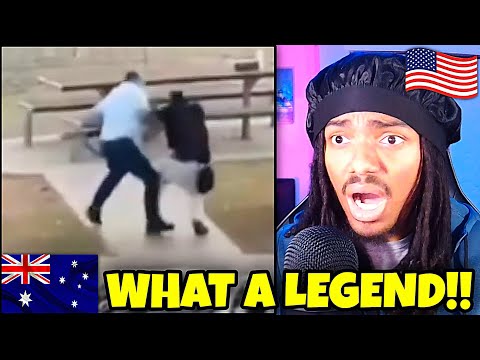 AMERICAN REACTS to Aussie Hero Stopping Gunman | Bondi Beach