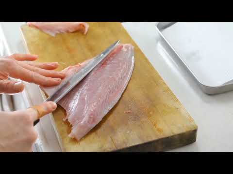 The Art of Japanese Knife Skills | Filleting & Plating Amberjack (Kanpachi) Sashimi