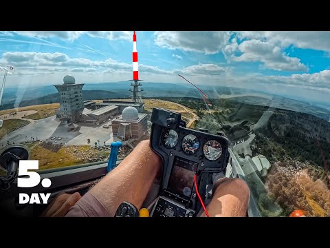 620 km TRAVEL by GLIDER | From Poland Across Germany Day 5/8