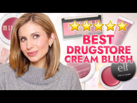 I Tested All The TOP RATED DRUGSTORE CREAM BLUSH!