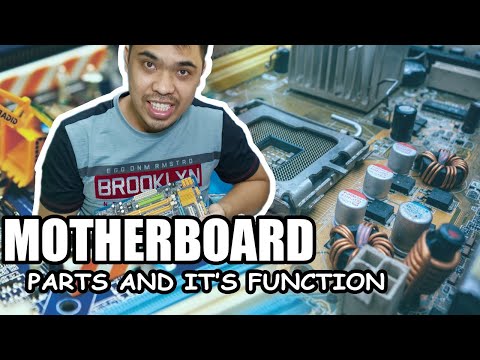 PARTS AND FUNCTION OF A MOTHERBOARD! DETAILED EXPLANATION (TAGALOG)