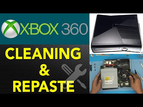 How to clean Xbox 360 Slim Repaste | FULL maintenance Guide