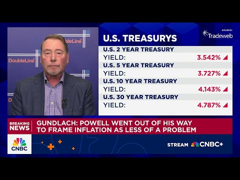DoubleLine's Jeffrey Gundlach: I don't feel like that was a hawkish cut