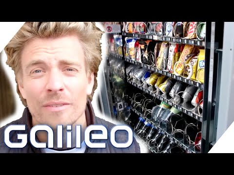 Überfallen für einen Schokoriegel?! - Wie hart ist der Job als Snack-Automaten-Befüller? | Galileo
