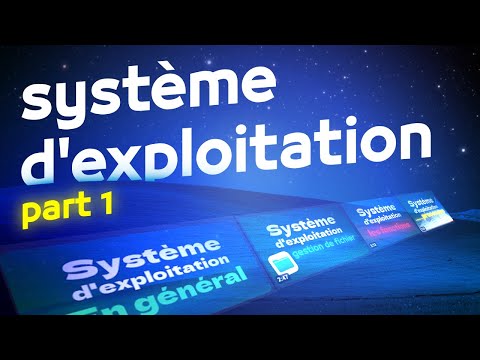 Résumé n°1 sur les systèmes d'exploitation