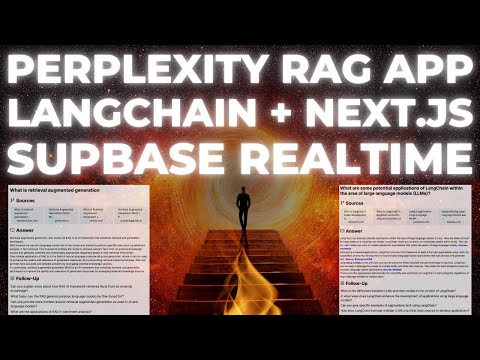Build a Perplexity Style RAG App with Langchain in Next.JS and Supabase Realtime