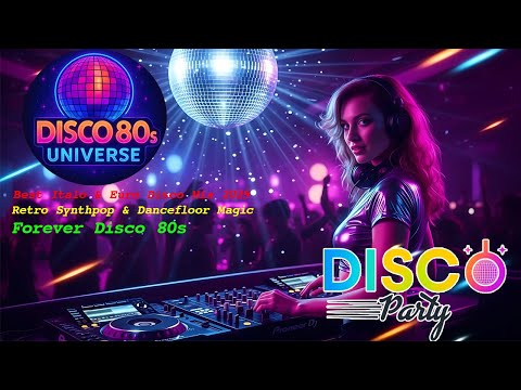 Italo & Euro Disco Mix 2025 — Retro Night of Neon Dreams | Ultimate 80s Dance Revival