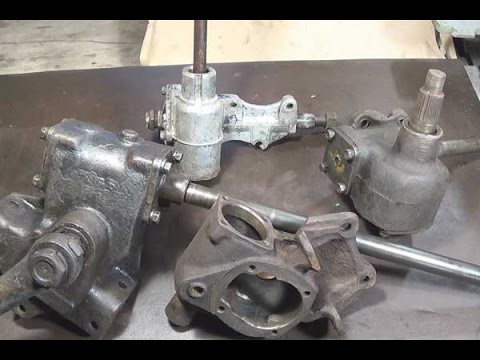 UAZ - Steering column (steering gear) repair