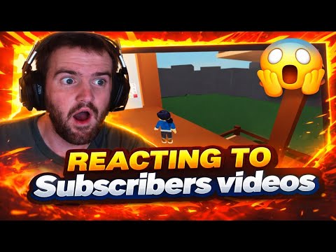 reacting to my subscribers videos(pt1)
