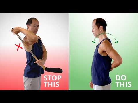 STOP Stretching Your Rotator Cuff! Do These 4 Exercises Instead