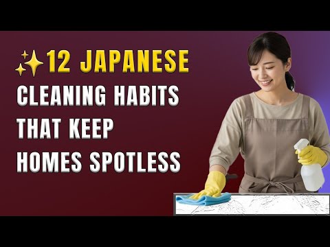 12 Japanese Cleaning Habits That Keep Homes Spotless — Try These Today