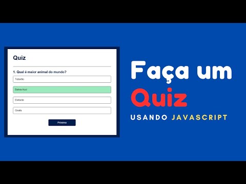 Como Criar um Quiz Simples com HTML, CSS e JavaScript