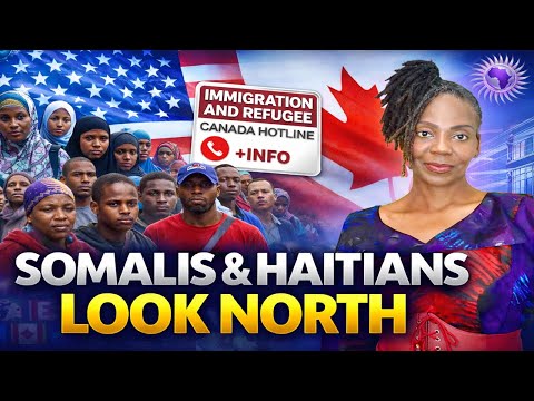 Somalis, Haitians & Nigerians Seek Asylum & Flee the U.S. for Canada After Trump Slashes TPSlum