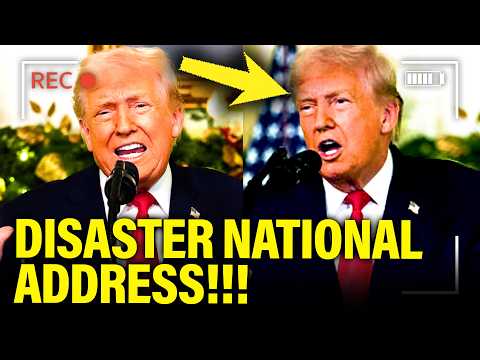 Trump has PSYCHOTIC MELTDOWN in AWFUL NATIONAL ADDRESS