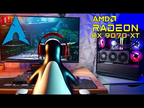 Linux Gaming on AMD RDNA 4 - Better Than Windows!