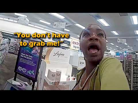 How a No-Nonsense Cop Handles a Shoplifter