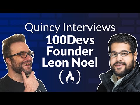 He's helped THOUSANDS of people learn to code [Leon Noel of #100devs on freeCodeCamp Podcast #117]