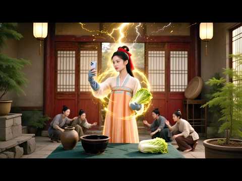 Starved in her past life; reborn with a “cleaning system”, she hoards food, saves family, revenge.