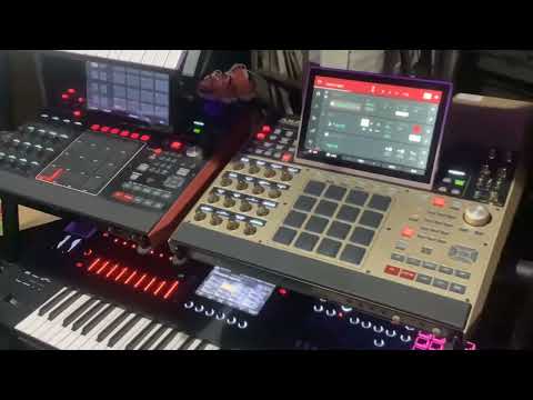Inside Malibu Sound Studios with Qtastic and his Double MPCX madness!