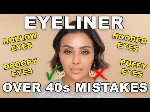 Struggling With Eyeliner After 40? Watch This!