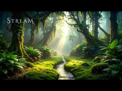 STREAM | Deep Ambient Relaxation Soundscape - Ethereal Meditative Fantasy Relaxing Music with Water