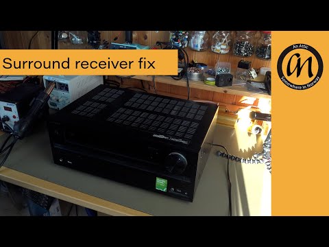 To fix an Onkio Surround Receiver