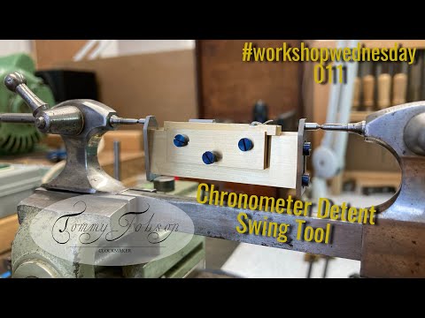 CHRONOMETER SWING TOOL Marine Chronometer Detent - Clock Repair Shop - Vlog 011 - Workshop Wednesday