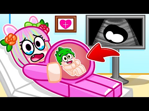 [Roblox] Mommy's pregnant!! Raising a baby in my belly!! Dorisuni