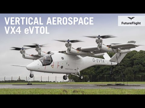 Vertical Aerospace Starts Next Stage of Flight Testing For Its VX4 eVTOL Aircraft – FutureFlight