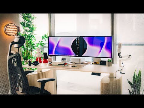 My Modern Productivity Desk Setup 2025