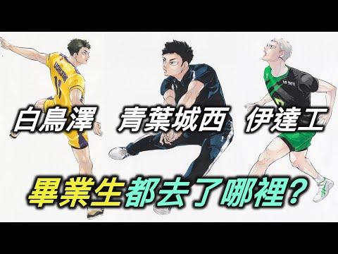 排球少年｜白鳥澤、青葉城西與伊達工業的畢業生都去了哪裡？【RIVER動漫點名錄】