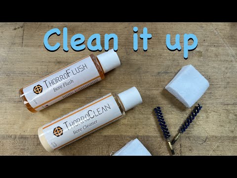 Testing ThorroClean rifle bore cleaner