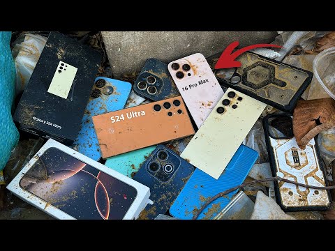 Very Wass!! Galaxy S24 Ultra - iPhone 16 Pro Max & More Phone on Landfill - Restore Galaxy S24 Ultra