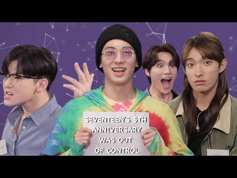 seventeen's 5th anniversary was out of control