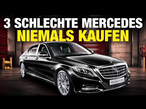 3 SCHLECHTESTE Mercedes, die dich arm machen – und 4 BESTE, die wirklich halten