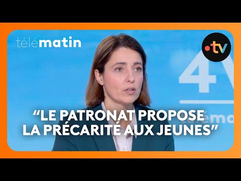 Sophie Binet dénonce une "déclaration de guerre" du Medef contre les jeunes salariés