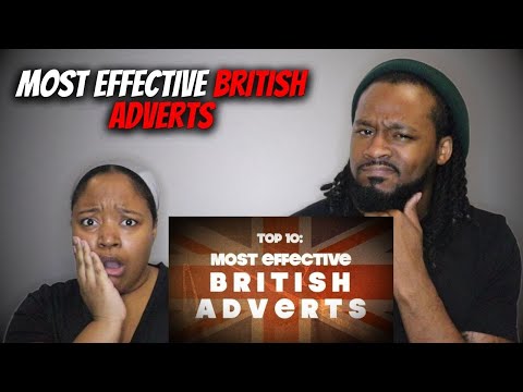 🇬🇧 American Couple Reacts "TOP 10: MOST EFFECTIVE BRITISH ADVERTS"