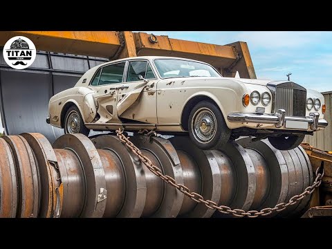 Most Insane Shredding Machines That Destroy Everything | Fastest Car Crushers in Action! #40