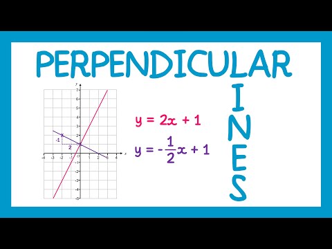 Perpendicular Lines - GCSE Higher Maths