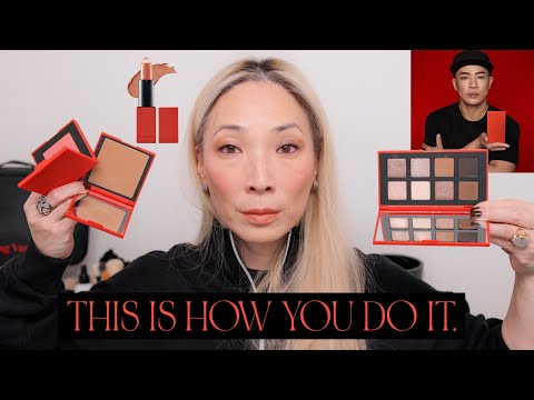 Trying HUNG VANNGO Beauty! Blush, Bronzer, Eyeshadows and Lips!
