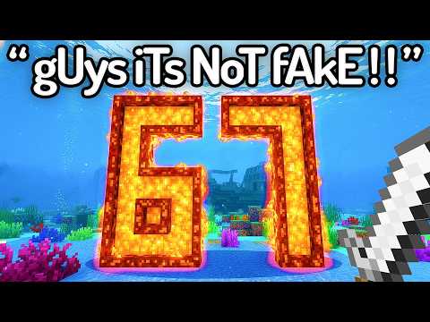 The FUNNIEST FAKE Minecraft Speedruns 2025...