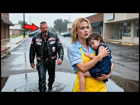 Hells Angel Sees A Hard Working Waitress Fired Over Her Baby, His Next Move Shocks Everyone