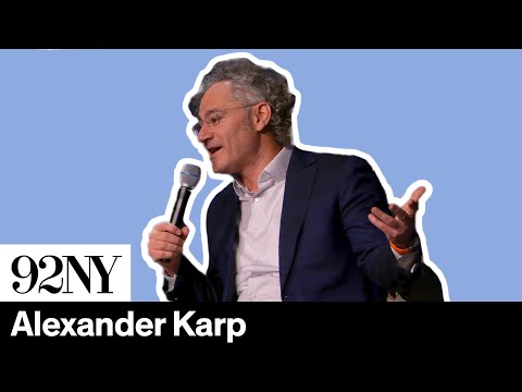 Palantir CEO Alexander Karp: I don't think in win/lose, I think in domination