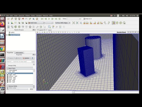 snappyHexMesh tutorial for beginners- Flow past objects