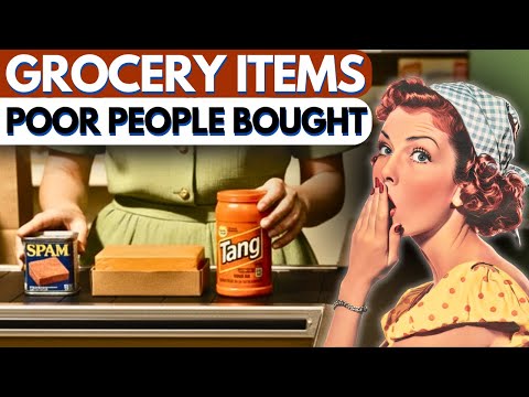 25 Grocery Items From the 1970s You Bought if You Were Poor!