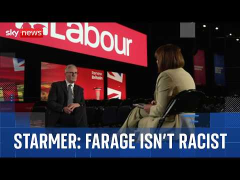 Farage isn't racist, says PM - as he's challenged over Trump's 'Sharia law' comment