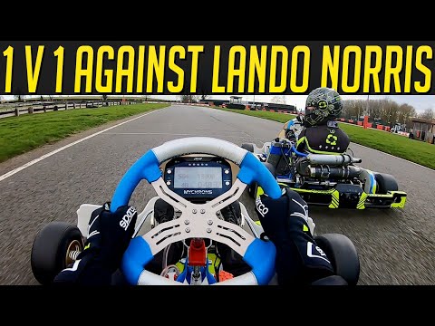 I Challenged Lando Norris to a 1v1 Kart Race