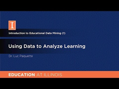 Using Data to Analyze Learning